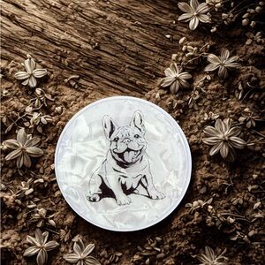 White French Bulldog Phone Grip Holder Popsocket